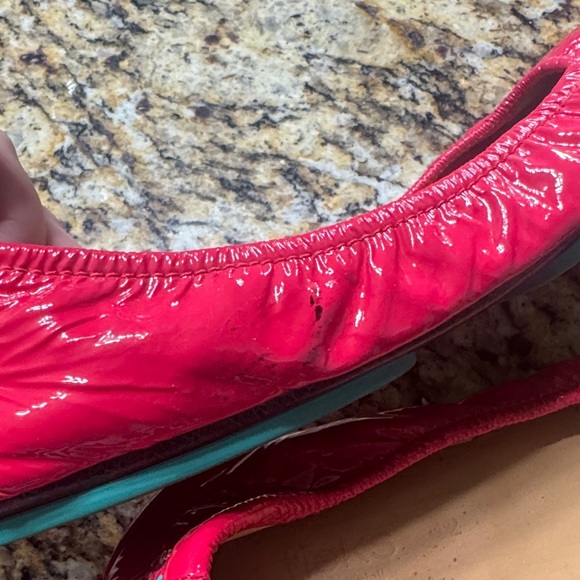 Tieks Vibrant Pink Women's Flats - Picture 7 of 9